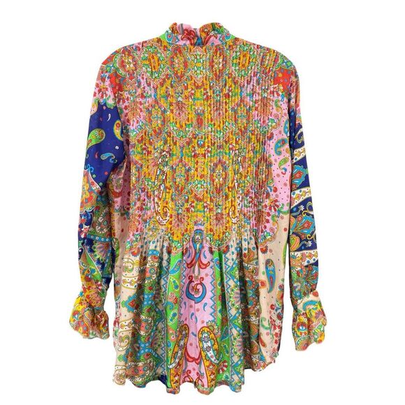 Johnny Was BRAEMAR KITA TUNIC Small - Picture 3 of 10